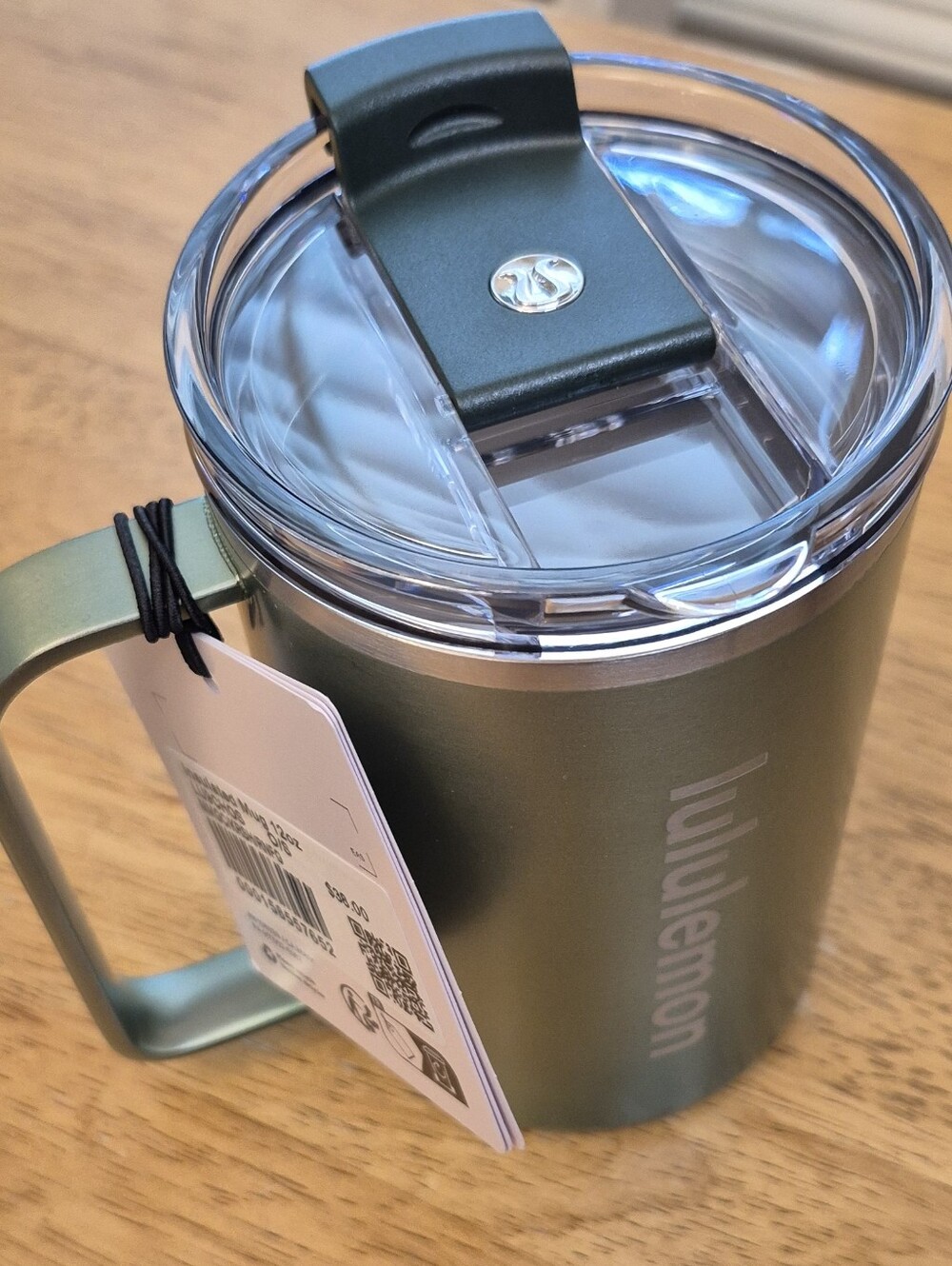 Lululemon 12oz Ombre Matcha Magic Kale Krush & Rainforest Green Travel Mug - Picture 3 of 6